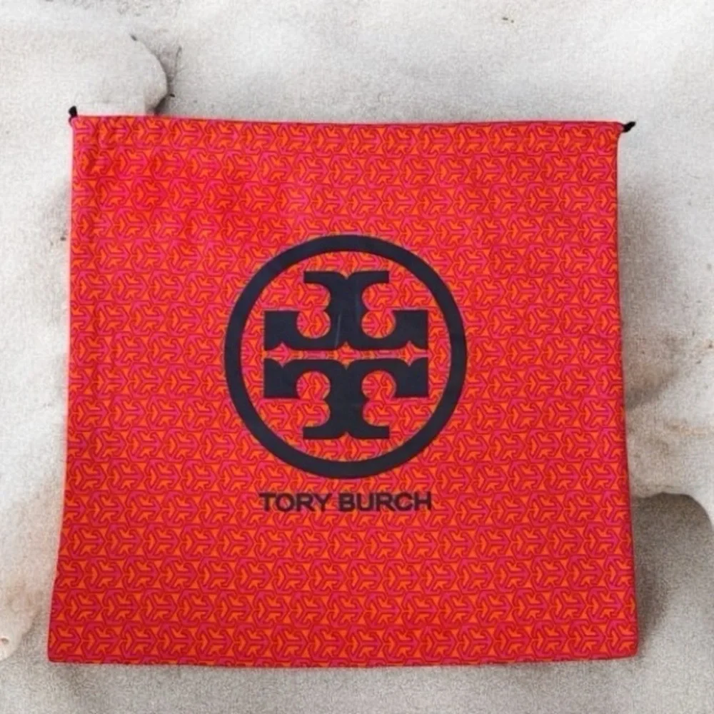 Tory Burch Coral, Pink and Black Logo Dust Cover